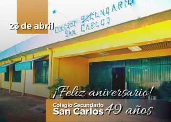 COLEGIO DE SAN CARLOS CUMPLIÓ 49 AÑOS