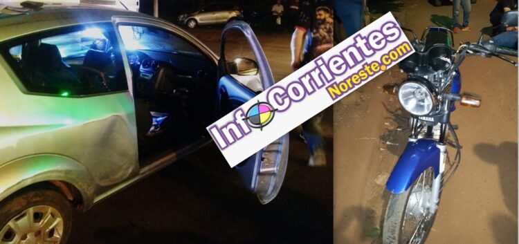 DOS ACCIDENTES EN UN MISMO HORARIO EN VIRASORO