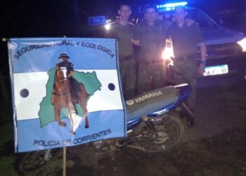 RECUPERAN MOTO ROBADA EN LA CRUZ CON COLABORACIÓN DEL PRIAR