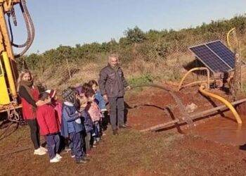 LA PROVINCIA EFECTUÓ PERFORACIÓN PARA EL PARAJE SAN JUSTO DE VIRASORO