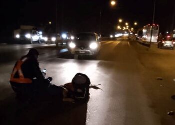 CRUZÓ EL SEMÁFORO EN ROJO Y PROVOCÓ UN ACCIDENTE CON HERIDOS