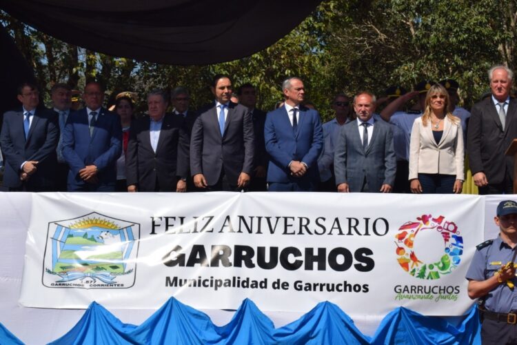 EN EL ANIVERSARIO DE GARRUCHOS: VALDÉS Y UN COMPROMISO EN GESTIÓN DE PASO FRONTERIZO