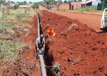 COOPERATIVA DE VIRASORO REALIZA OBRA DE AMPLICIÓN Y MEJORA DE CAÑERÍAS DE AGUA