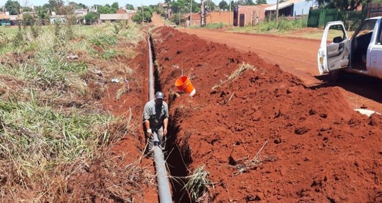 COOPERATIVA DE VIRASORO REALIZA OBRA DE AMPLICIÓN Y MEJORA DE CAÑERÍAS DE AGUA