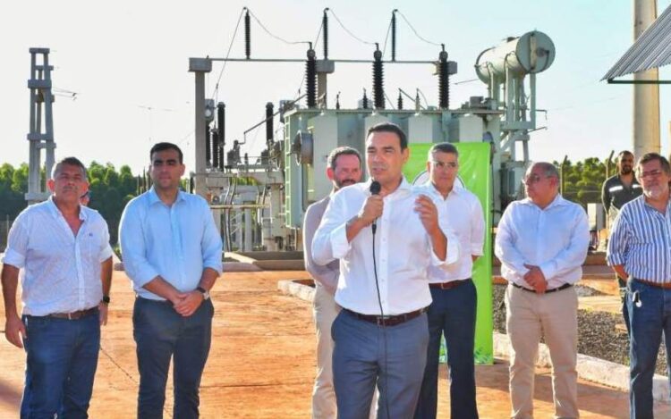 QUEDÓ INAUGURADA LA ESTACIÓN TRANSFORMADORA DE SAN ALONSO