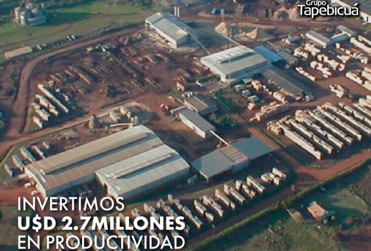 2,7 MILLONES DE DÓLARES DE NUEVAS INVERSIONES REALIZÓ FORESTADORA TAPEBICUÁ EN VIRASORO