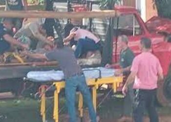 14 COSECHEROS HOSPITALIZADOS LUEGO DE UN CHOQUE EN LIEBIG