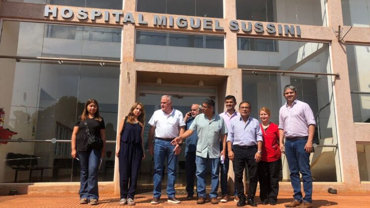 EL MINISTRO DE SALUD PRESENTE EN EL HOSPITAL DE VIRASORO COORDINANDO ESTRATEGIAS DE ATENCIÓN Y SERVICIOS