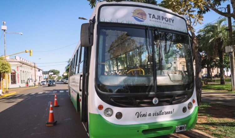 EL MUNICIPIO SANTOTOMEÑO PRESENTÓ NUEVO COLECTIVO DE LA RESERVA TAJÍ POTÍ