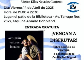 “ENTRE LIBROS Y CHAMAMÉ” LA GRAN APUESTA CULTURAL DE LA BIBLIOTECA POPULAR V.E.N.C.