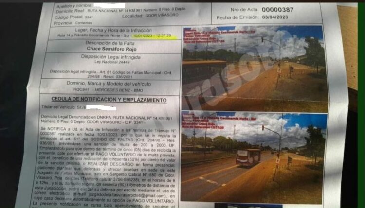 VIRASORO: FOTOMULTAS PARA RECAUDAR – SEMÁFOROS ESPECIALES PARA MULTAR