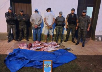DOS VIRASOREÑOS FUERON APRESADOS EN SANTO TOMÉ CON CARNE CLANDESTINA