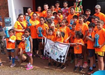 SIEMPRE EN ALTO EL ATLETISMO VIRASOREÑO DE LA MANO DE “LOS ÑANDUCITOS”