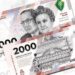 COMENZÓ A CIRCULAR EL PREVIAMENTE DEVALUADO BILLETE DE 2 MIL PESOS
