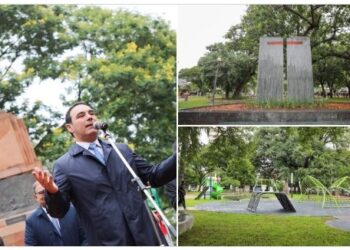 VALDÉS INAUGURÓ MILLONARIAS REFACCIONES EN LA PLAZA DE LA CRUZ