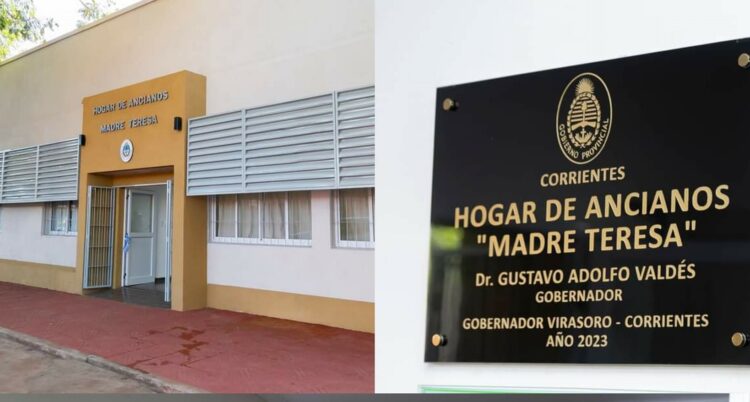 CON LA PRESENCIA DEL GOBERNADOR SE INAUGURÓ EL MODERNO EDIFICIO DEL HOGAR DE ANCIANOS “MADRE TERESA DE CALCUTA”