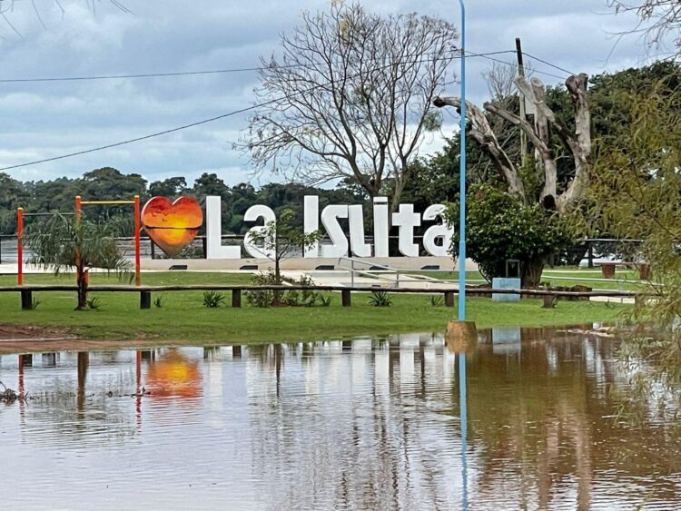 CRECIDA DEL RÍO URUGUAY: EN SANTO TOMÉ SE CONTINÚA CON EL MONITOREO Y ASISTENCIA MUNICIPAL