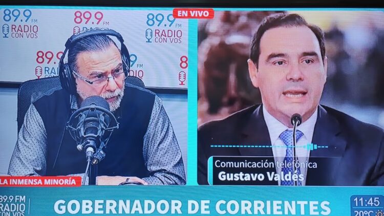 “LA DECISIÓN QUE VAMOS A ACOMPAÑAR ES LA QUE TOMEN LOS CIUDADANOS”, DIJO EL GOBERNADOR DE CORRIENTES