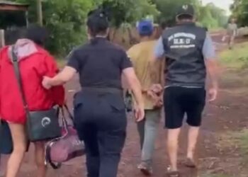 ESTABAN EN VIRASORO: DETUVIERON AL PADRASTRO Y RECUPERARON A LA MENOR DE OBERÁ QUE SE FUGÓ CON ÉL