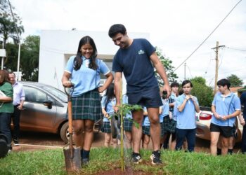 LANZAN PLAN DE ARBOLADO URBANO EN VIRASORO