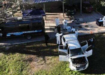 CASO LOAN: PRUEBA DE LUMINOL POSITIVO EN LA CAMIONETE DEL MARINO Y LA EX FUNCIONARIA